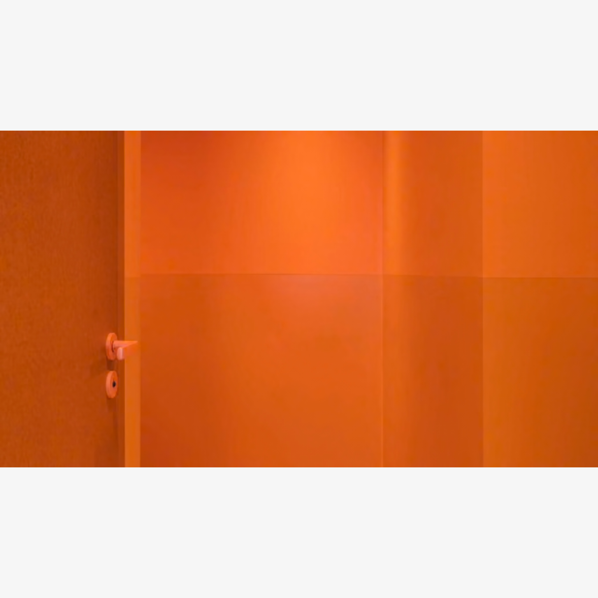 Türgriff Le Corbusier | Badezimmer Komplett-Set | Rundrosette | FSB 1267