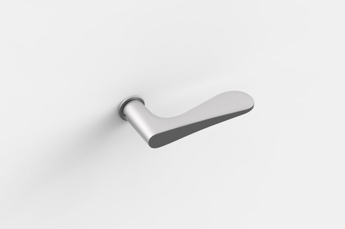 FSB Türdrücker 11144 Jasper Morrison Aluminium naturfarbig, glänzend – Draufsicht