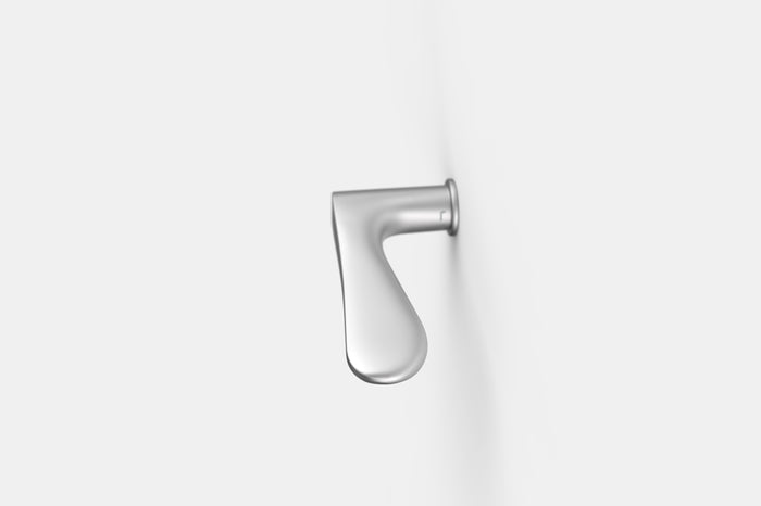 FSB Türdrücker 11144 Jasper Morrison Aluminium naturfarbig, glänzend – Seitenansicht