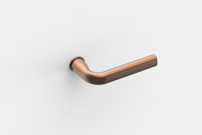 FSB Türdrücker 1242 John Pawson Bronze Hell Patiniert Matt – Draufsicht