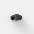 FSB 3884 Türstopper für Innentüren in Aluminium 0810 Schwarz (C35), freigestellte Produktansicht.